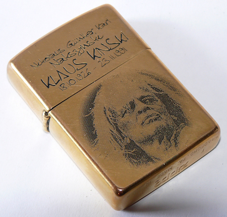 Zippo Klaus Kinski Face